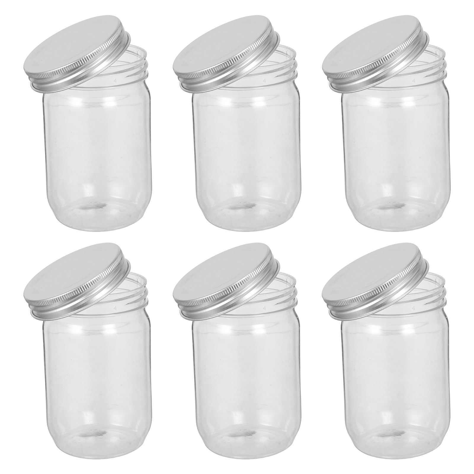6 Buah Stoples Plastik Bening  - Food Storage With Lids ulasan dan harga