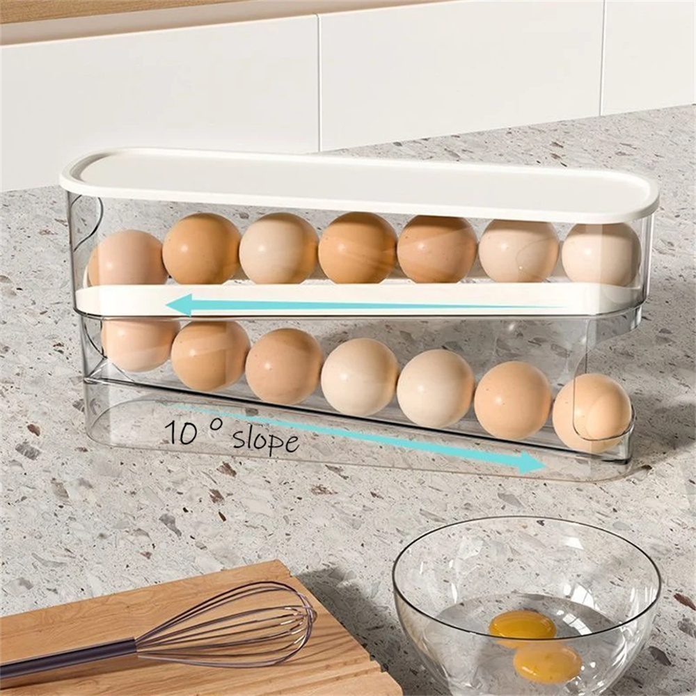 1 Buah Tempat Telur Tipe Geser - Egg Storage Holder ulasan dan harga