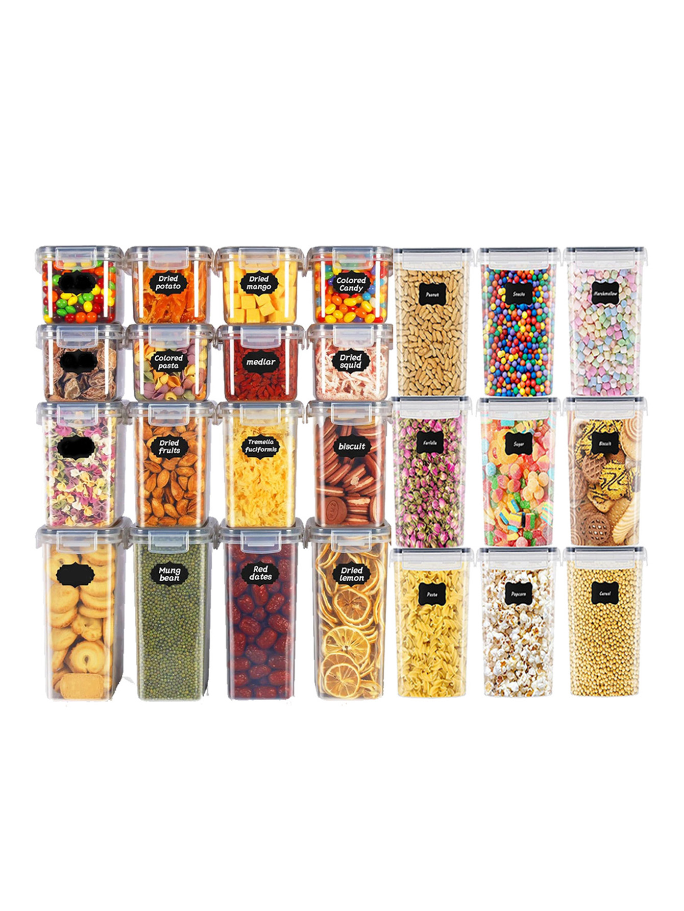 48pcs, Wadah Penyimpanan Makan - Food Storage Meals ulasan dan harga
