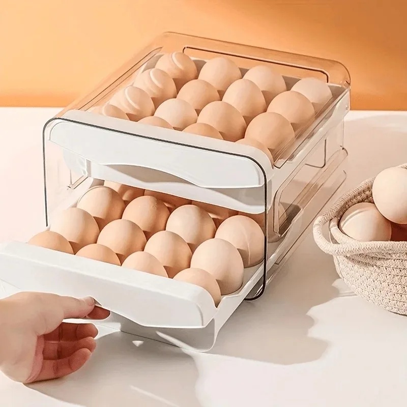 1 Kotak Penyimpanan Telur Dapu - Egg Storage Holder ulasan dan harga