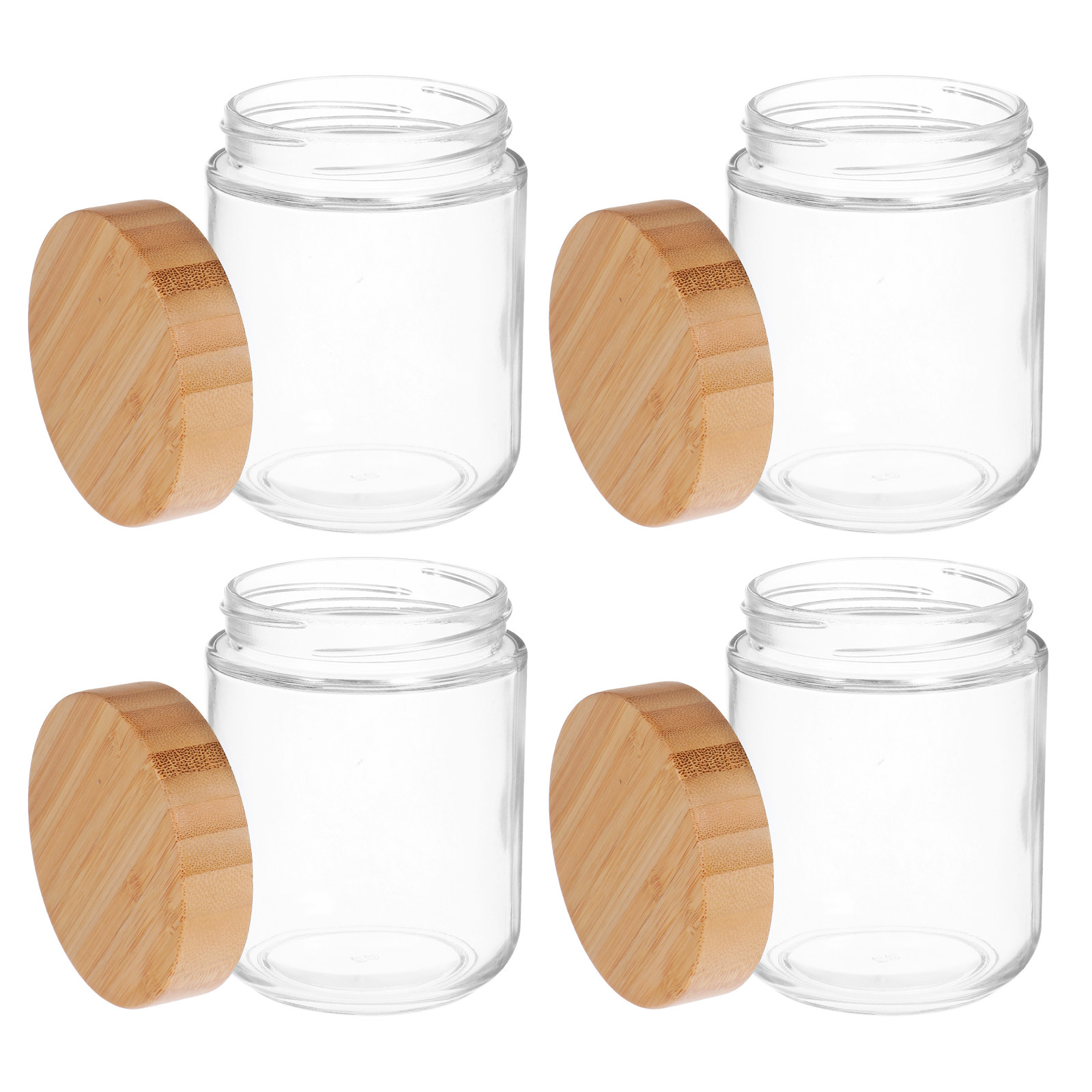 4Pcs Stoples Penyimpanan Dapur - Food Storage With Lids ulasan dan harga