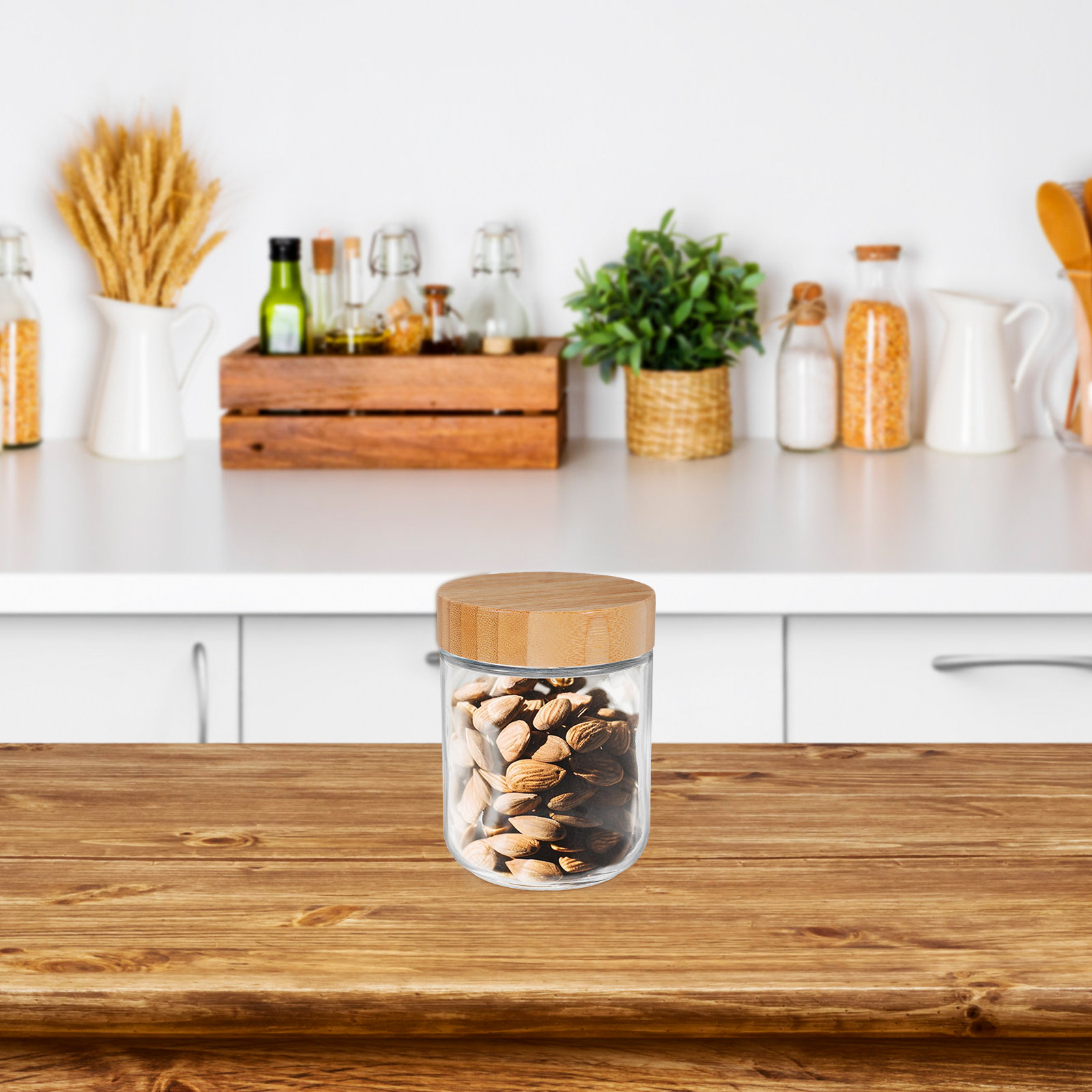 4Pcs Stoples Penyimpanan Dapur - Food Storage With Lids ulasan dan harga