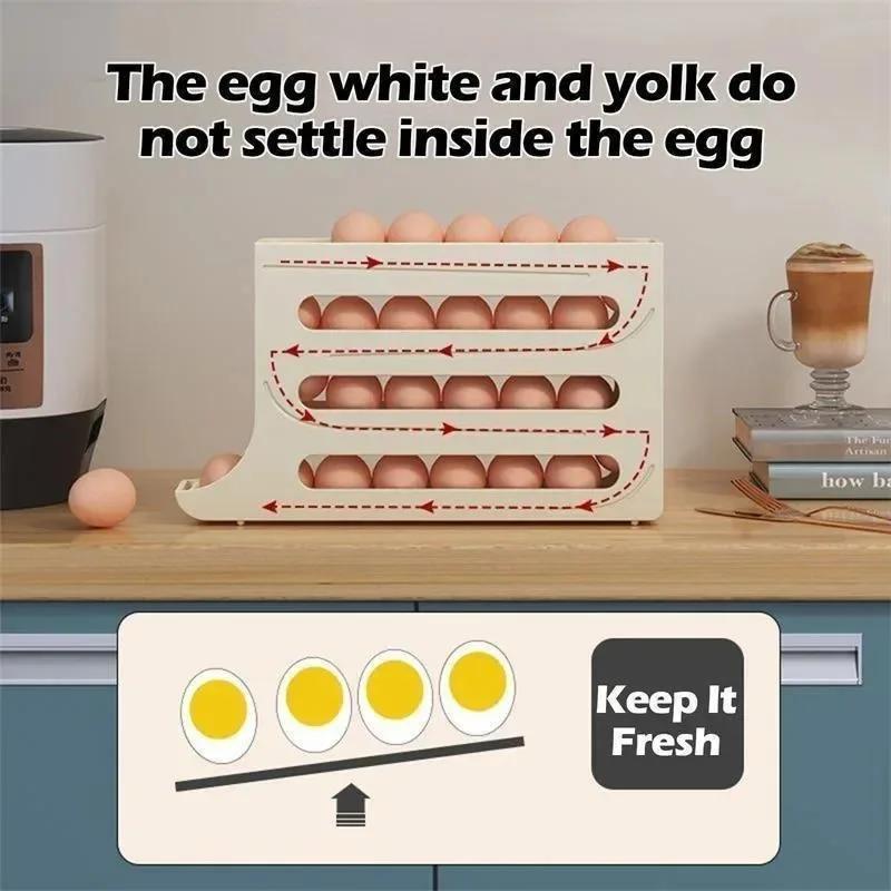 Kotak Penyimpanan Telur Kulkas - Egg Storage Holder ulasan dan harga