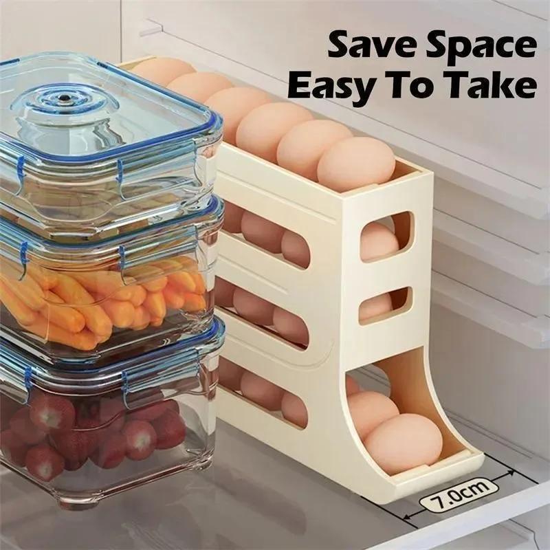 Kotak Penyimpanan Telur Kulkas - Egg Storage Holder ulasan dan harga
