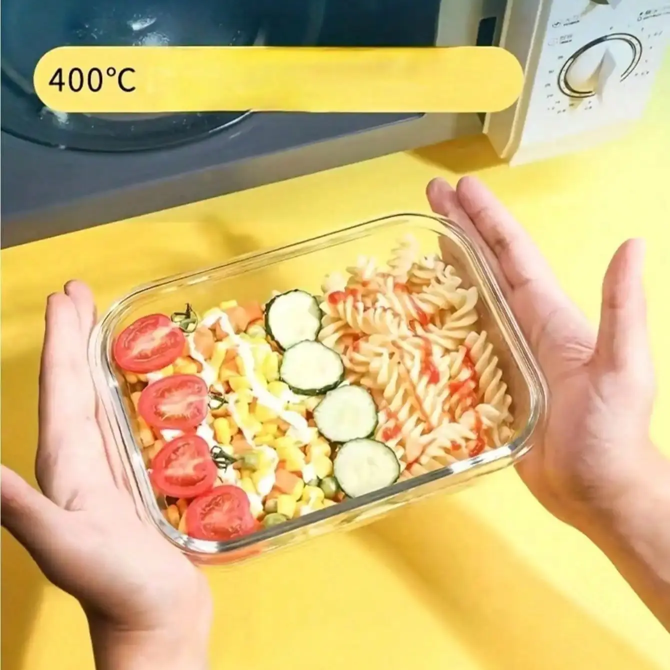 yesGlass Wadah Penyimpanan Mak - Glass Meal Prep Container ulasan dan harga